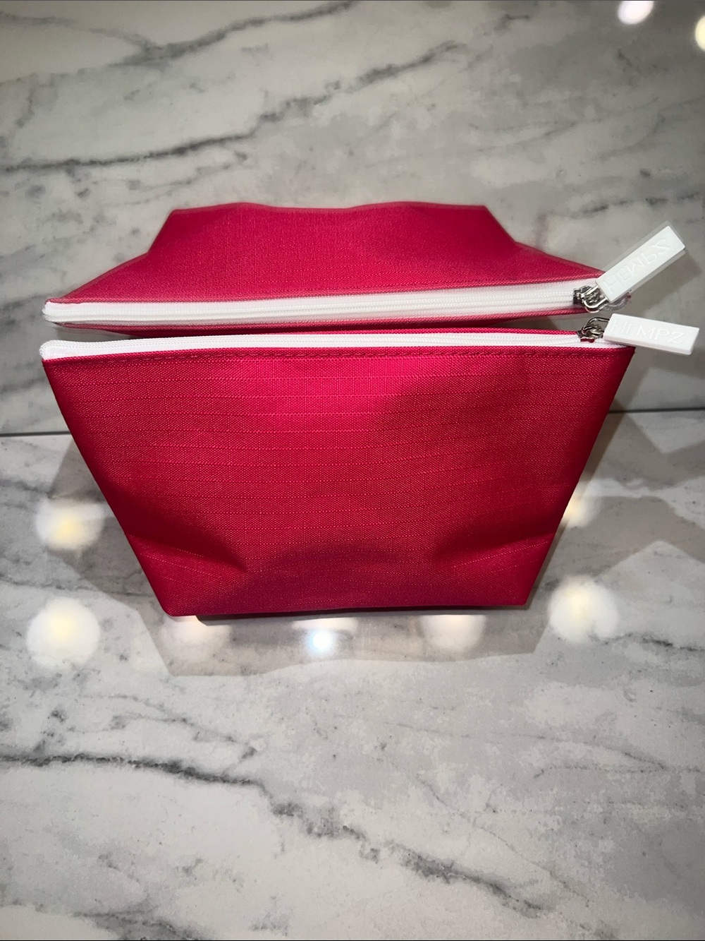 Hempz Bright Pink Makeup Bag